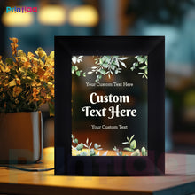 Table Light Frame customized Photo, Text – Valentine’s Day Gift for Him or Her | Love-Themed LED Photo Frame Gifting on Birthday, Anniversary, Valentine, Him, Her, Corporate FL-C3