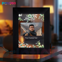 Table Light Frame customized Photo, Text – Valentine’s Day Gift for Him or Her | Love-Themed LED Photo Frame Gifting on Birthday, Anniversary, Valentine, Him, Her, Corporate FL-D3