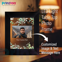 Table Light Frame customized Photo, Text – Valentine’s Day Gift for Him or Her | Love-Themed LED Photo Frame Gifting on Birthday, Anniversary, Valentine, Him, Her, Corporate FL-D3