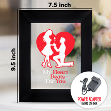 Romantic LED Table Lamp – Perfect Gift for Couples, Anniversary, Valentine's Day - D7