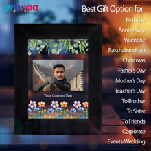 Table Light Frame customized Photo Frame – Father’s Day Gift for Dad | Unique LED Frame for Father’s Home Office Gifting on Birthday, Anniversary, Valentine, Corporate FL-D8