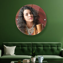 Personalized Round Acrylic HD Photo Print