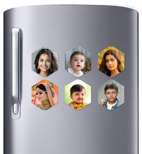 Acrylic Personalized Photo Fridge Magnet, Shape - 1