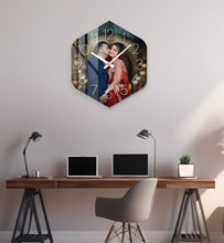 Acrylic Personalized Photo Wall Clock - Shape - 1