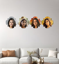 Acrylic Photo Gallery - 6x6 inch each,  Design Shape - 11