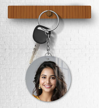 Acrylic Personalized Photo Keychain, Both Side Printing Design Shape - 12