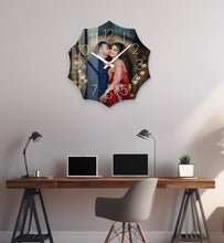 Acrylic Personalized Photo Wall Clock - Shape - 12