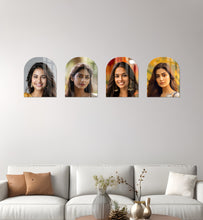 Acrylic Photo Gallery - 6x6 inch each,  Design Shape - 13