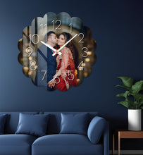 Acrylic Personalized Photo Wall Clock - Shape - 13