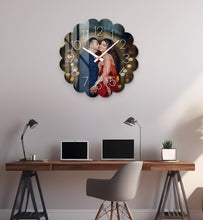 Acrylic Personalized Photo Wall Clock - Shape - 13