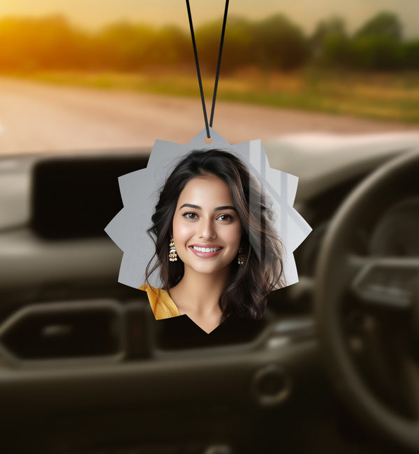 Copy of Acrylic Personalized Car Photo Hanging, Shape -15