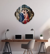 Acrylic Personalized Photo Wall Clock - Shape - 15