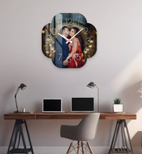 Acrylic Personalized Photo Wall Clock - Shape - 16