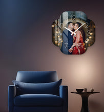 Acrylic Personalized Photo Wall Clock - Shape - 16