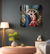 Acrylic Personalized Photo Wall Clock - Shape - 17