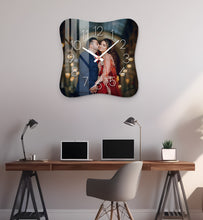 Acrylic Personalized Photo Wall Clock - Shape - 17