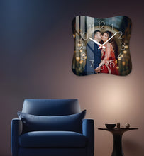 Acrylic Personalized Photo Wall Clock - Shape - 17