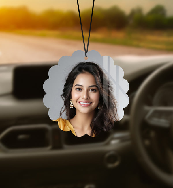 Copy of Acrylic Personalized Car Photo Hanging, Shape -18