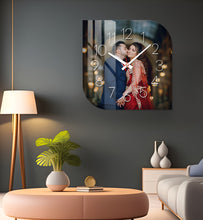 Acrylic Personalized Photo Wall Clock - Shape - 18