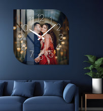 Acrylic Personalized Photo Wall Clock - Shape - 18