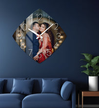 Acrylic Personalized Photo Wall Clock - Shape - 2