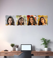 Acrylic Photo Gallery - 6x6 inch each,  Design Shape - 2