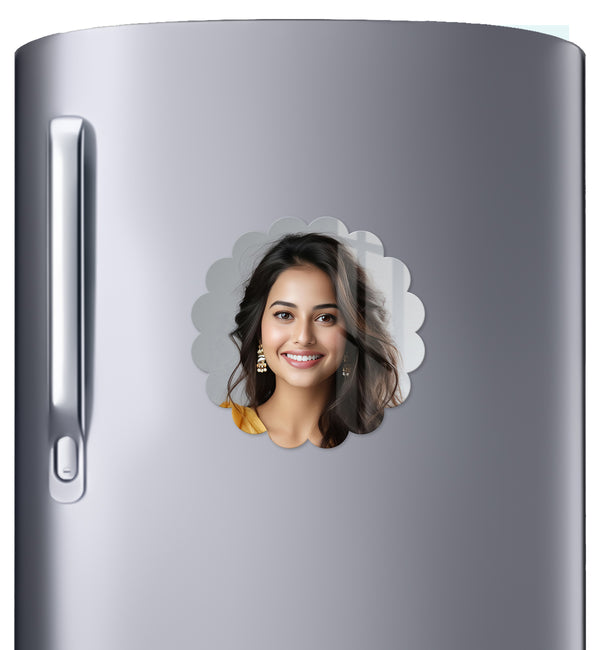 Acrylic Personalized Photo Fridge Magnet, Shape - 20