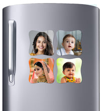 Acrylic Personalized Photo Fridge Magnet, Shape - 27