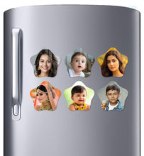 Acrylic Personalized Photo Fridge Magnet, Shape - 3