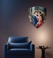 Acrylic Personalized Photo Wall Clock - Shape - 3