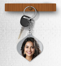 Acrylic Personalized Photo Keychain, Both Side Printing Design Shape - 32