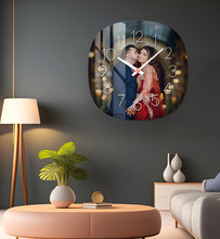 Acrylic Personalized Photo Wall Clock - Shape - 32