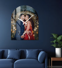 Acrylic Personalized Photo Wall Clock - Shape - 37