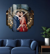 Acrylic Personalized Photo Wall Clock - Shape - 38