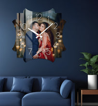 Acrylic Personalized Photo Wall Clock - Shape - 39