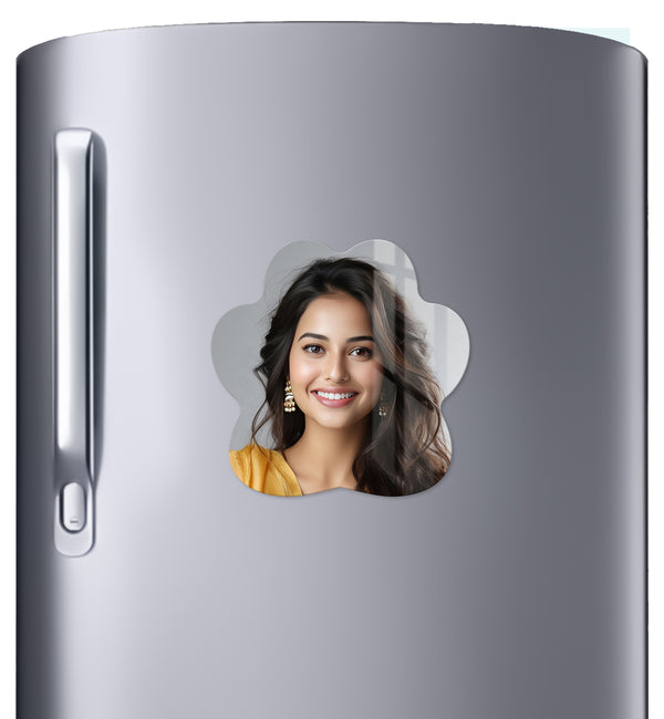 Acrylic Personalized Photo Fridge Magnet, Shape - 43