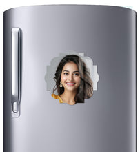 Acrylic Personalized Photo Fridge Magnet, Shape - 49