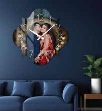 Acrylic Personalized Photo Wall Clock - Shape - 5