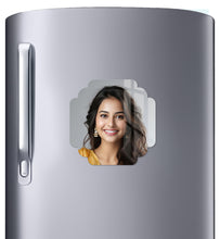 Acrylic Personalized Photo Fridge Magnet, Shape - 53