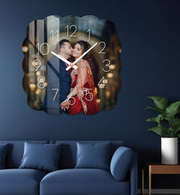 Acrylic Personalized Photo Wall Clock - Shape - 7