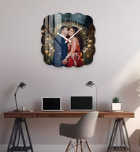 Acrylic Personalized Photo Wall Clock - Shape - 7