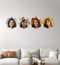 Acrylic Photo Gallery - 6x6 inch each,  Design Shape - 9