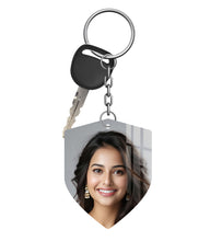 Acrylic Personalized Photo Keychain, Both Side Printing Design Shape - 9