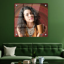 Personalized Square Acrylic HD Photo Print