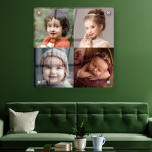 Personalized Square Acrylic Collage HD Photo Print