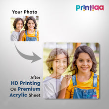 Personalized Square Acrylic HD Photo Print