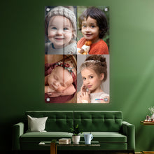 Personalized Portrait Acrylic Collage HD Photo Print