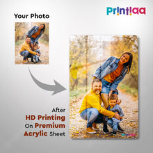 Personalized Portrait Acrylic Oil Paint HD Photo Print